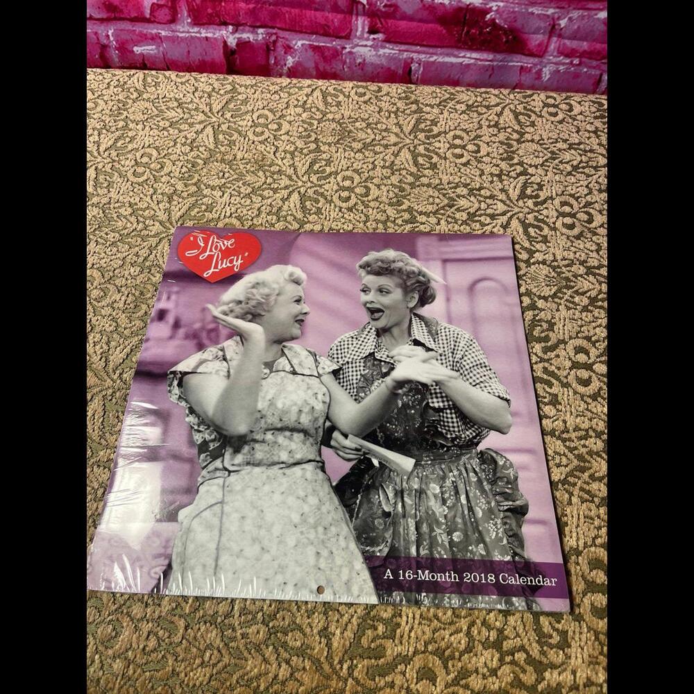 I love Lucy 2018 sealed calendar‎